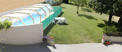 gite avec piscine